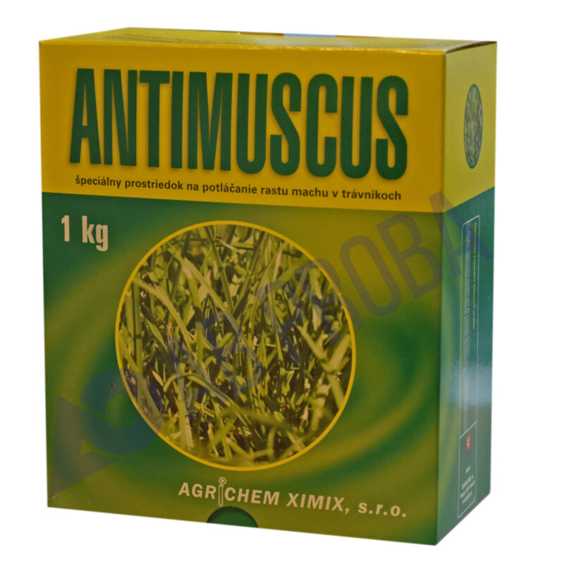 Antimuscus - prostriedok na potláčanie machu v trávniku 1 kg
